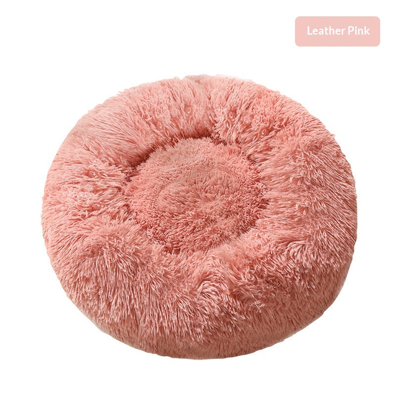 Cozy Gradient Dome Dog Bed for Winter