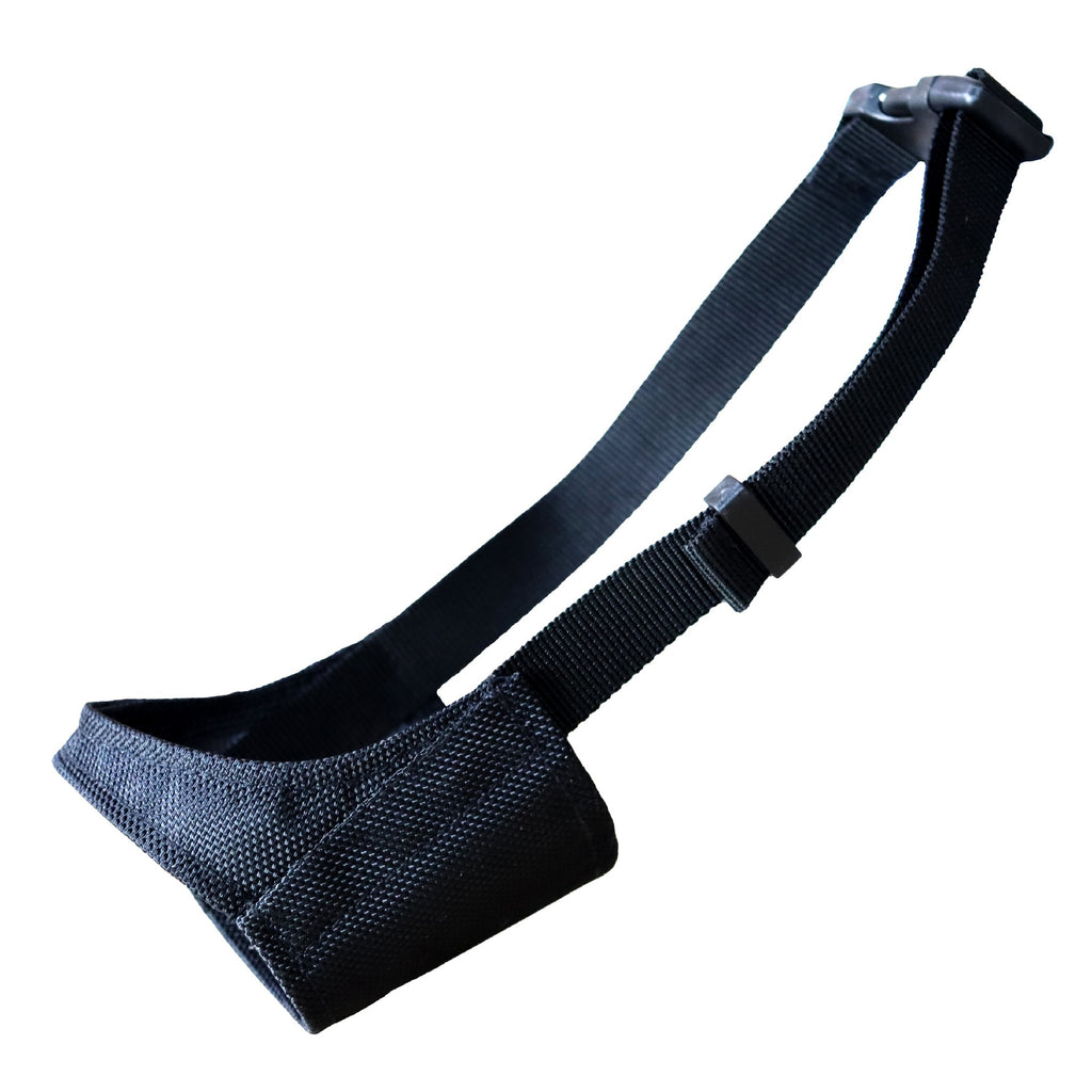 Black Breathable Dog Muzzle