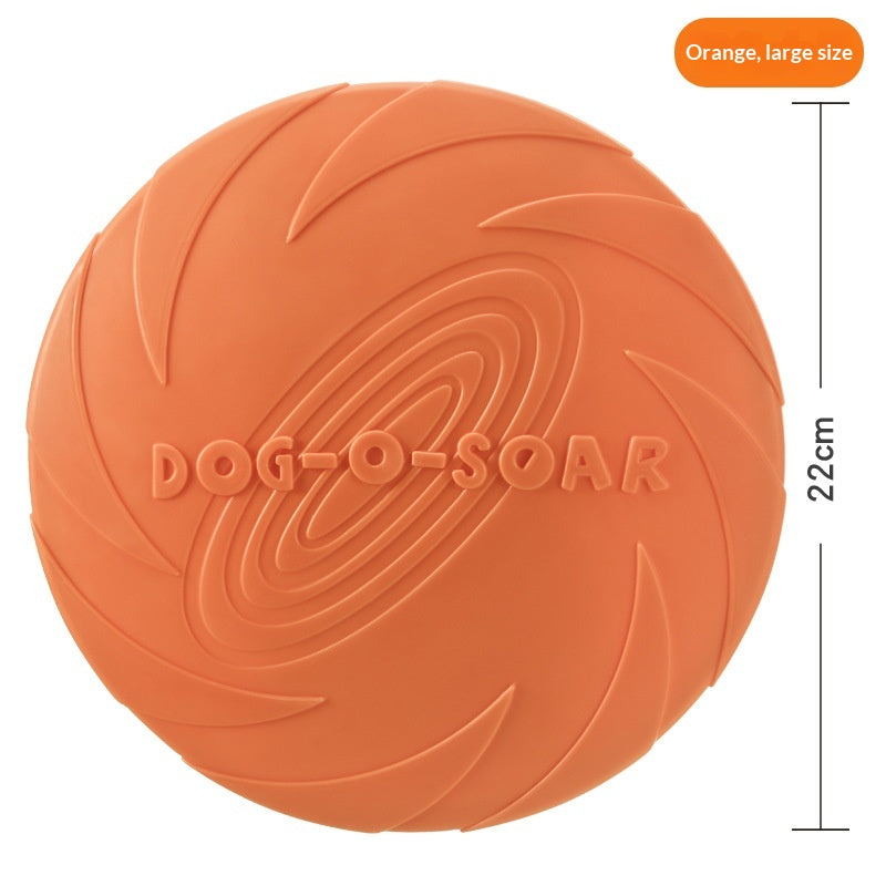Bite-Resistant Flying Disc Fetch Toy in 6 Colors