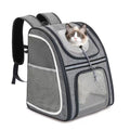 Cat Backpack Carrier Large Pet Backpack For Small Dog Medium Cat Puppy Kitten Bunny Up To 13lbs, Ventilated Mesh Dog Collapsible Travel Backpack For Hiking Walking Outdoor