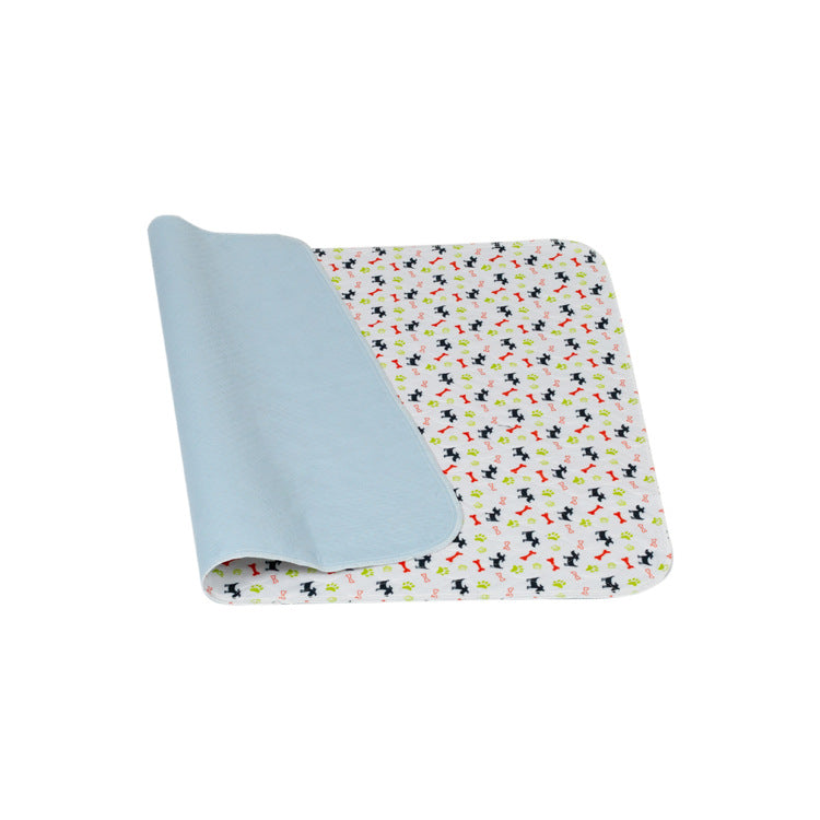 Dog Training Pad with Bone Print Design
