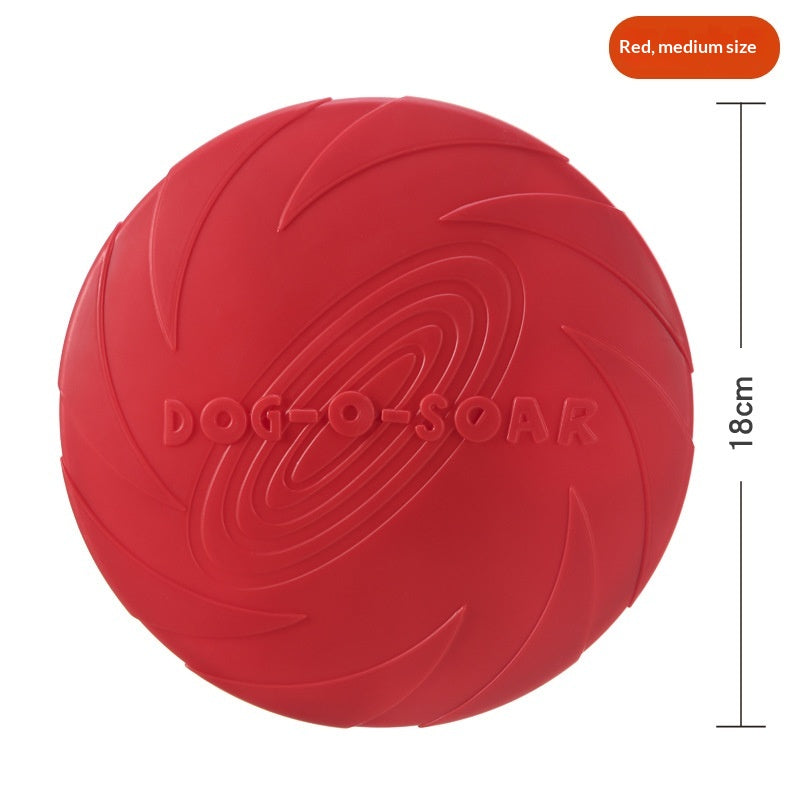 Bite-Resistant Flying Disc Fetch Toy in 6 Colors