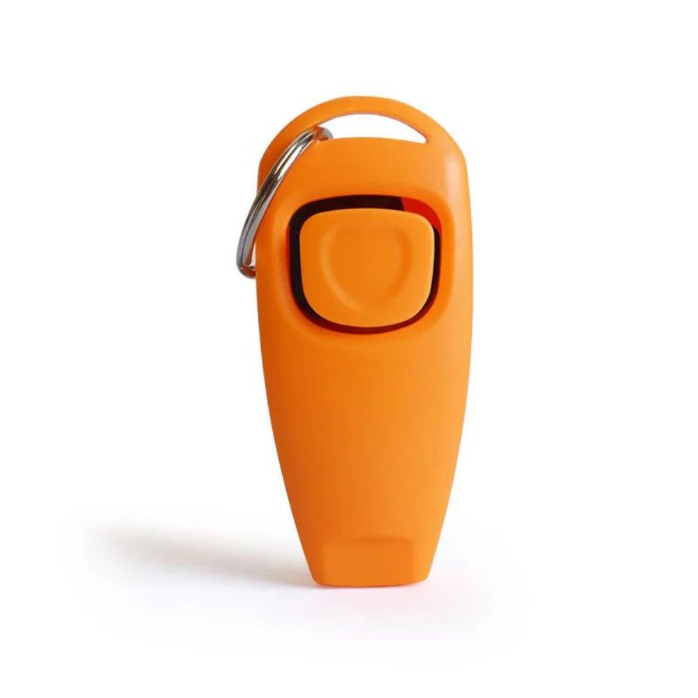Clicker Whistle Training Set With Key Ring
