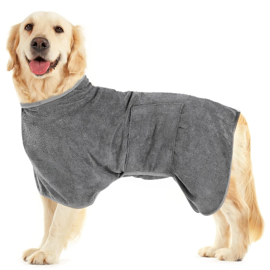 Dog Robe Bath Towel in Multiple Colors