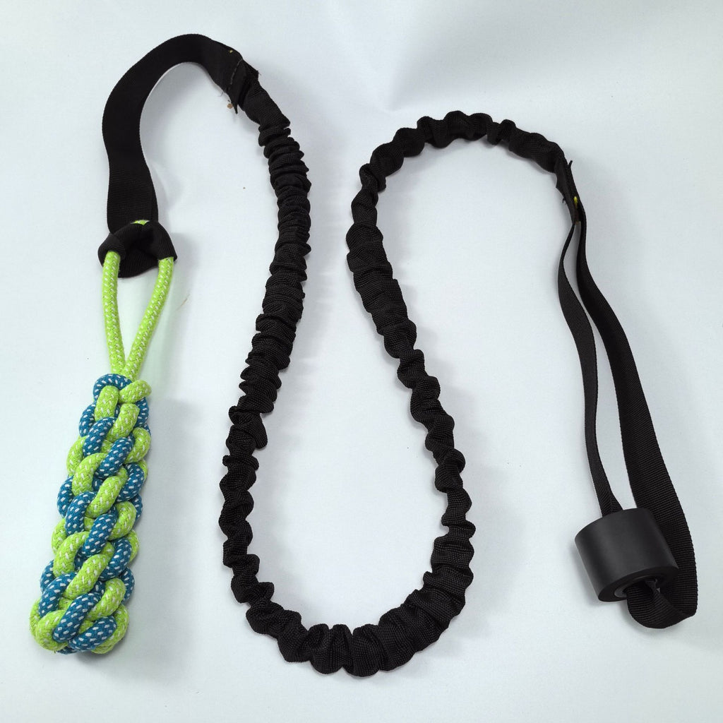 Green Tug of War Rope Toy for Dogs