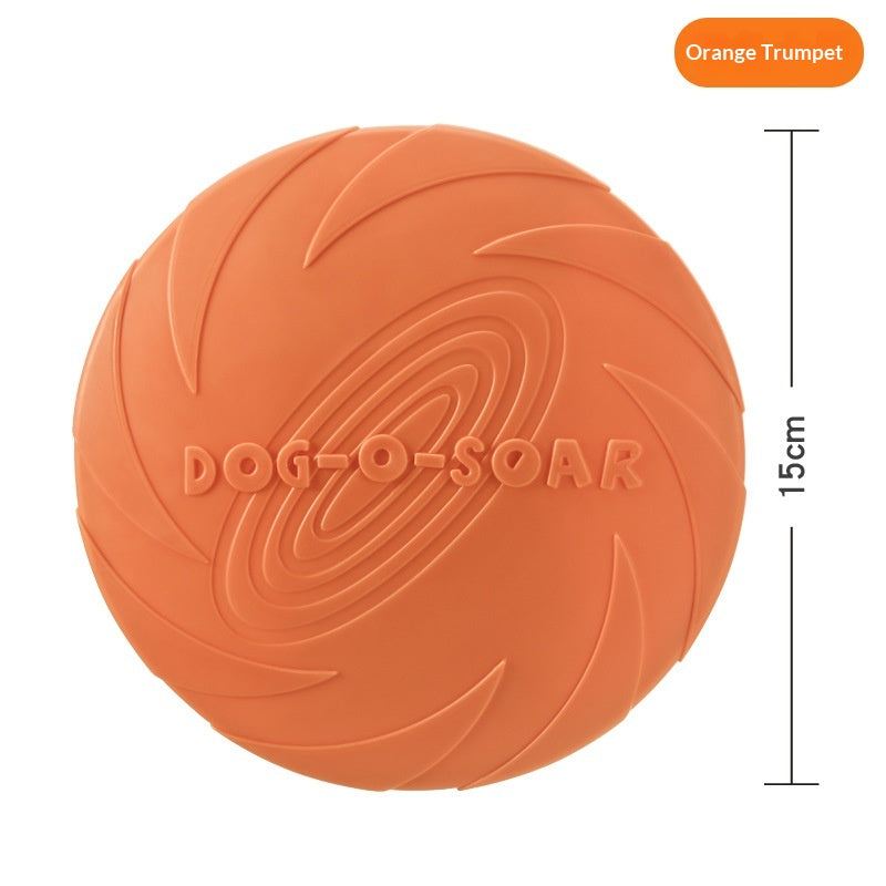 Bite-Resistant Flying Disc Fetch Toy in 6 Colors