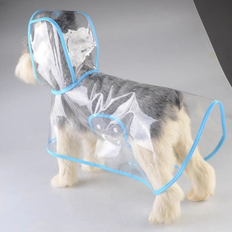 Lightweight Dog Raincoat in Five Colors