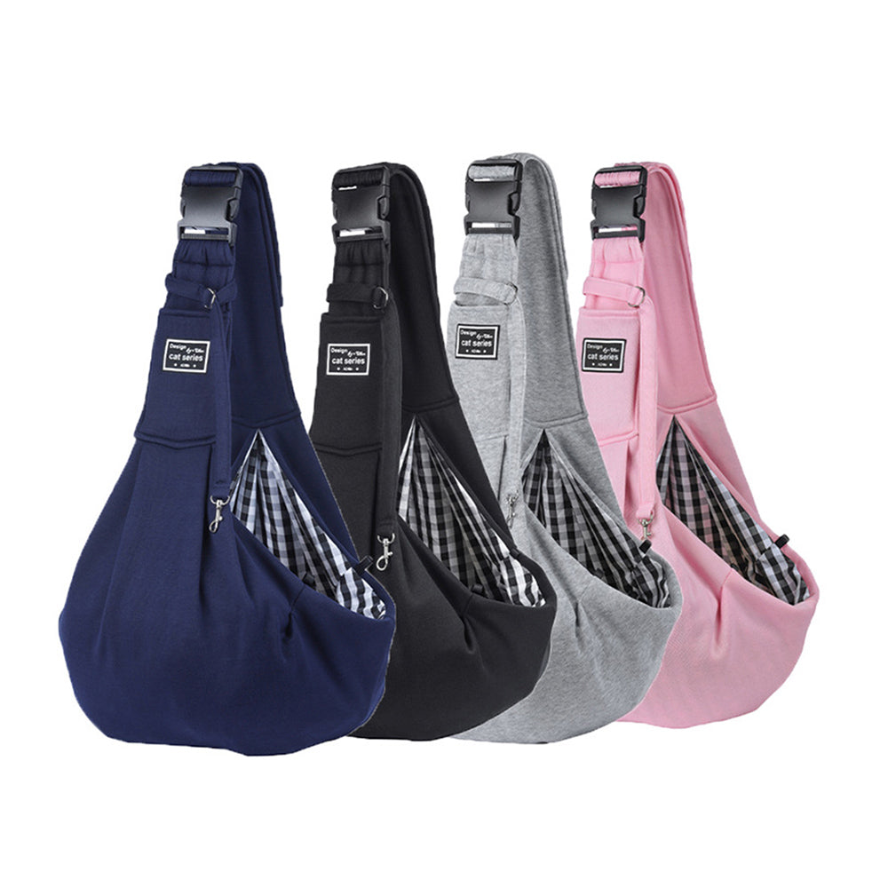 Soft Travel Carrier Bag for Dogs in Blue, Gray, Pink, Black