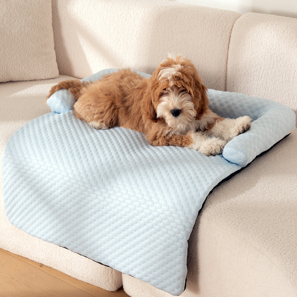 Ice Silk Cooling Mat Dog Bed
