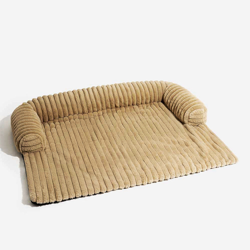 Soft Cushioned Dog Bed in Multiple Colors