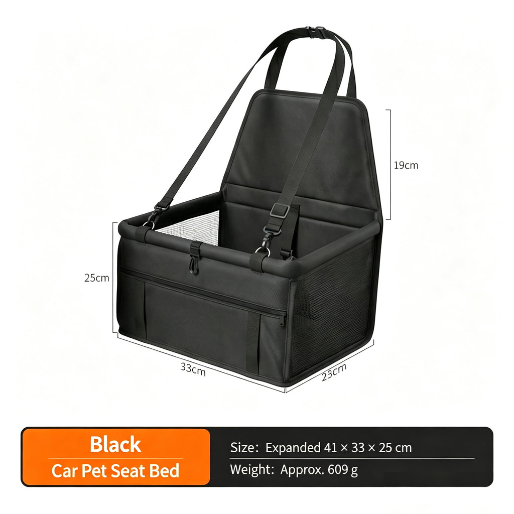 Foldable Breathable Dog Car Seat Carrier
