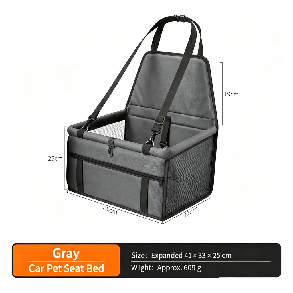 Foldable Breathable Dog Car Seat Carrier
