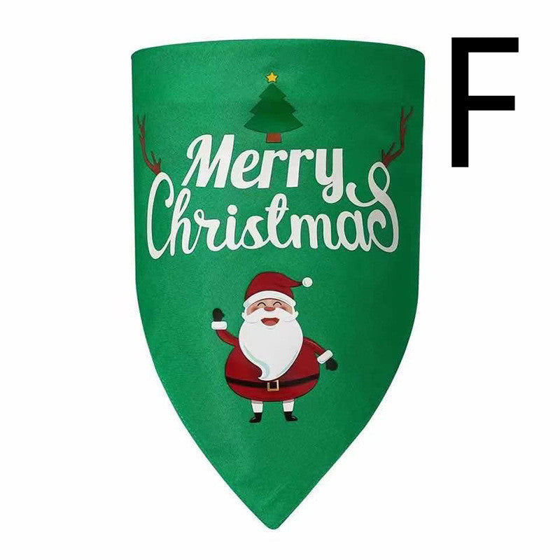 Christmas Dog Bandana - Print F