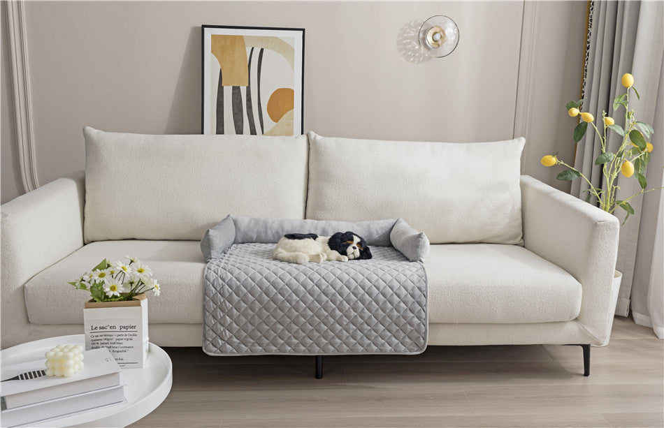 Pet Pad Sofa Bed with Pillow in Multiple Colors