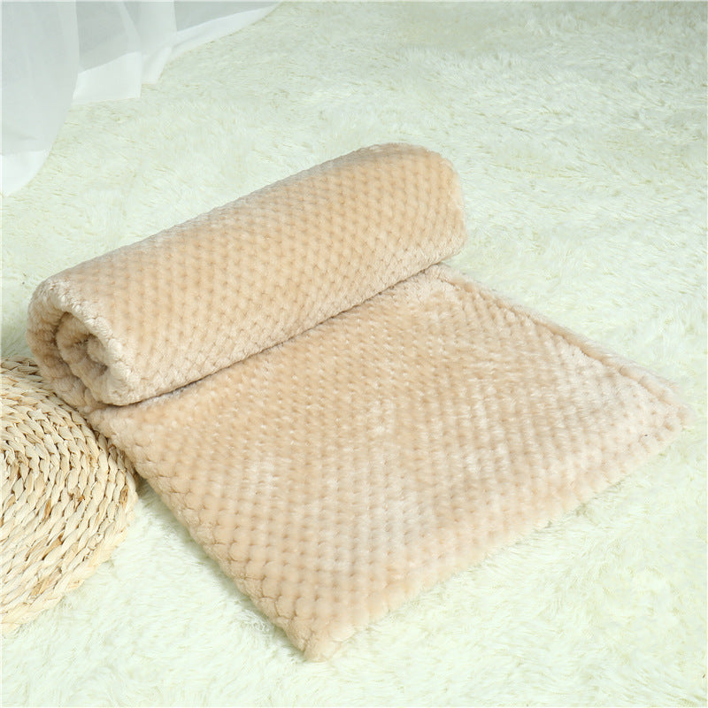 Soft Dog Sleeping Blanket in Multiple Colors