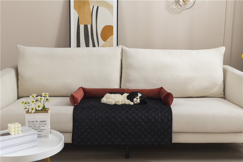 Pet Pad Sofa Bed with Pillow in Multiple Colors