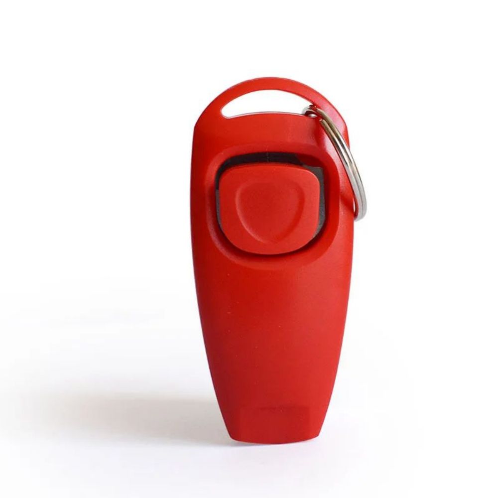Clicker Whistle Training Set With Key Ring