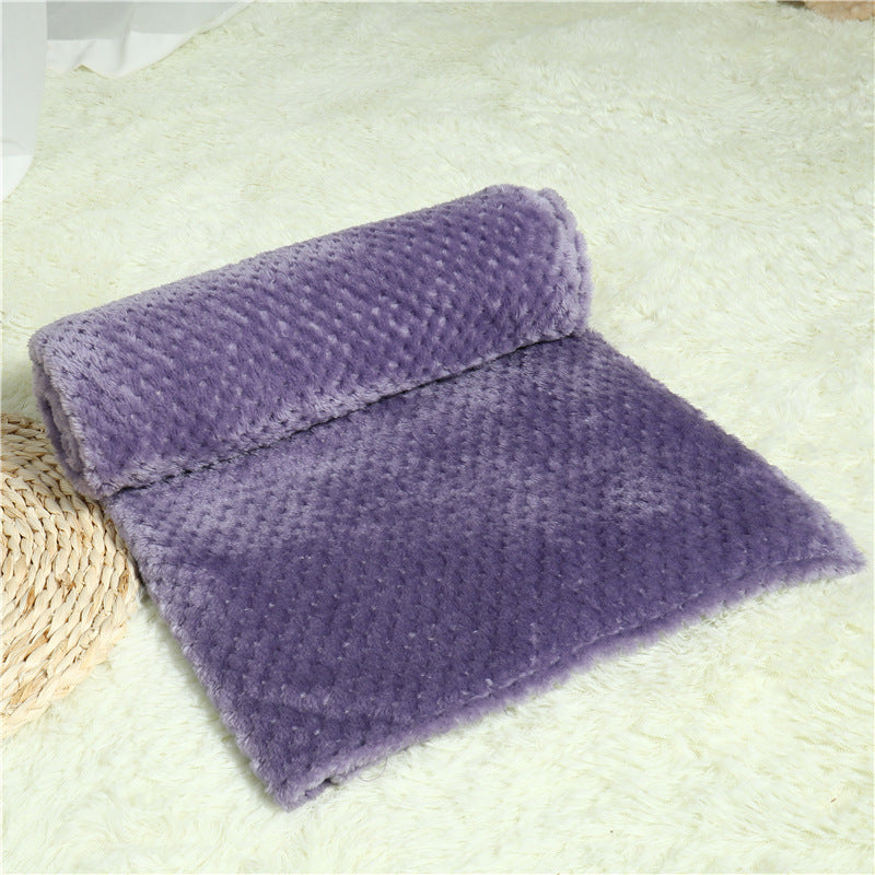 Soft Dog Sleeping Blanket in Multiple Colors