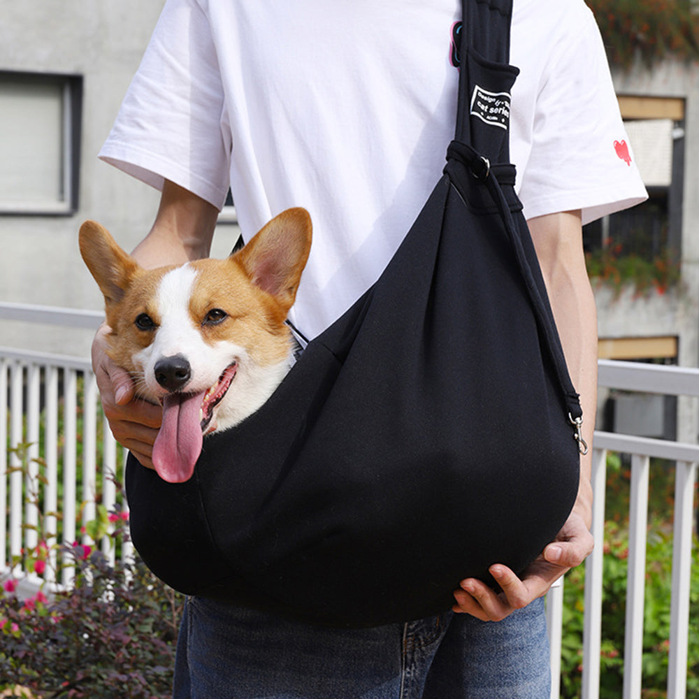 Soft Travel Carrier Bag for Dogs in Blue, Gray, Pink, Black