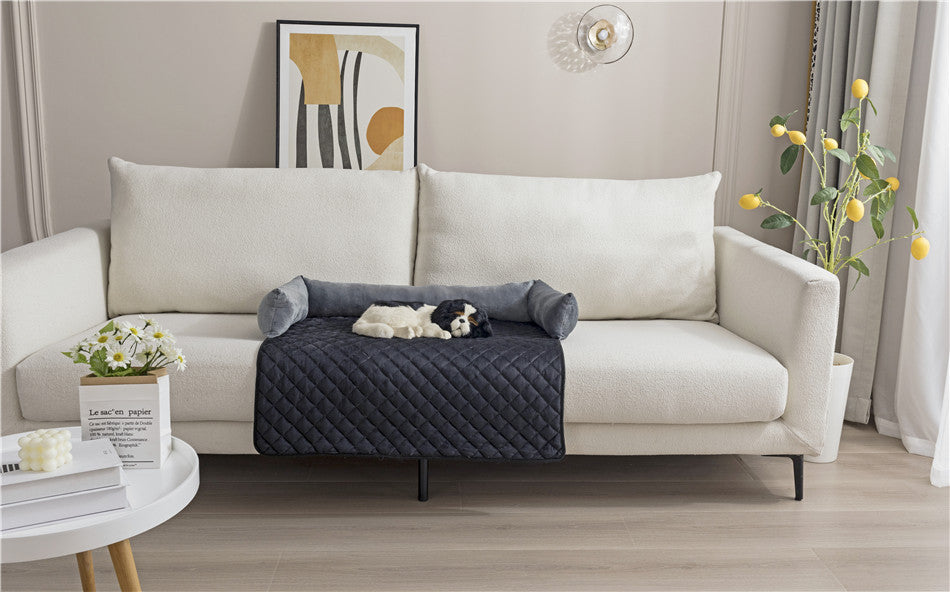 Pet Pad Sofa Bed with Pillow in Multiple Colors