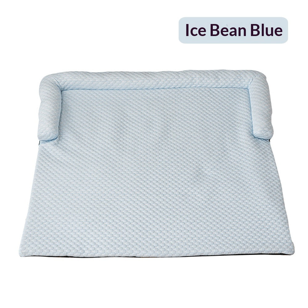 Ice Silk Cooling Mat Dog Bed