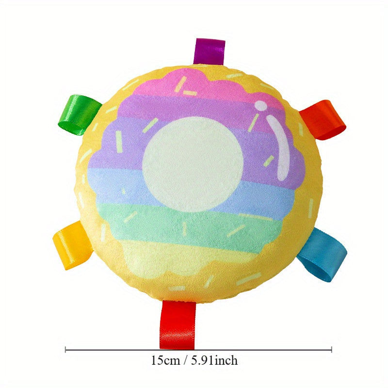 Cartoon Plush Flying Disc Toy for Outdoor Play