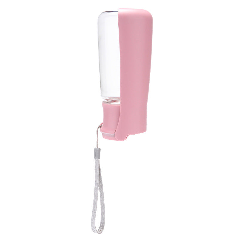 Portable Foldable Water Bottle for Dogs in Blue, White, Pink