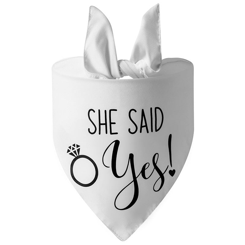 Wedding Bandana for Dogs, 12 Styles