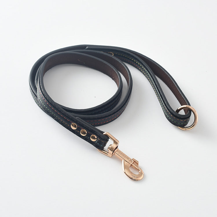 Durable Dog Collar and Leash Set in Multiple Colors