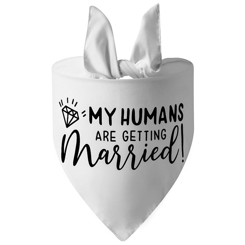 Wedding Bandana for Dogs, 12 Styles