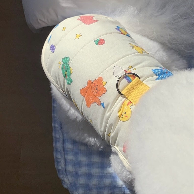 Winter Dog Coat with Thickened Cotton Padding
