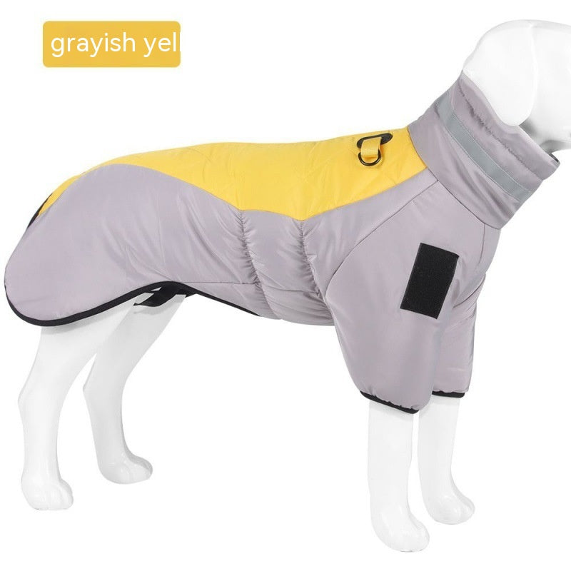 Winter Dog Coat for Large Dogs Waterproof Vest