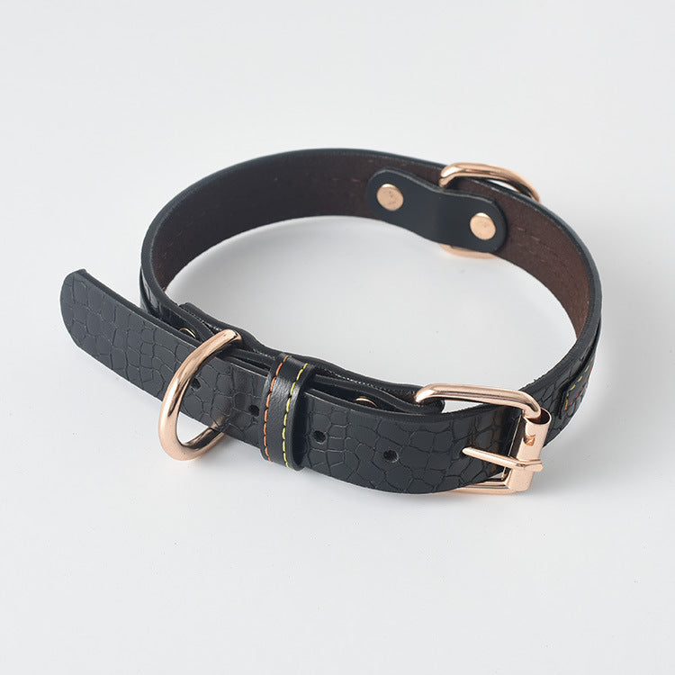 Durable Dog Collar and Leash Set in Multiple Colors