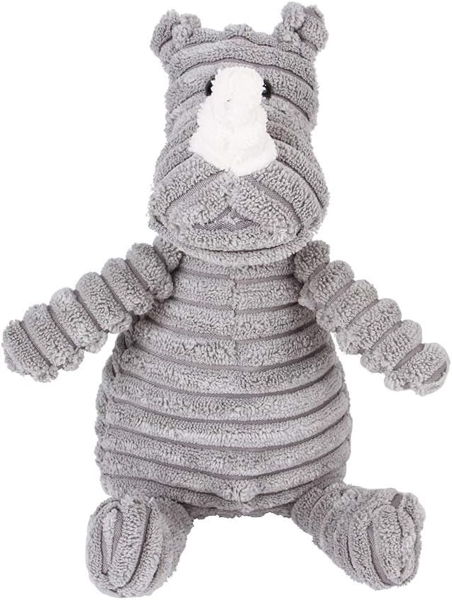 Plush Squeaky Dog Toy with Multiple Animal Designs